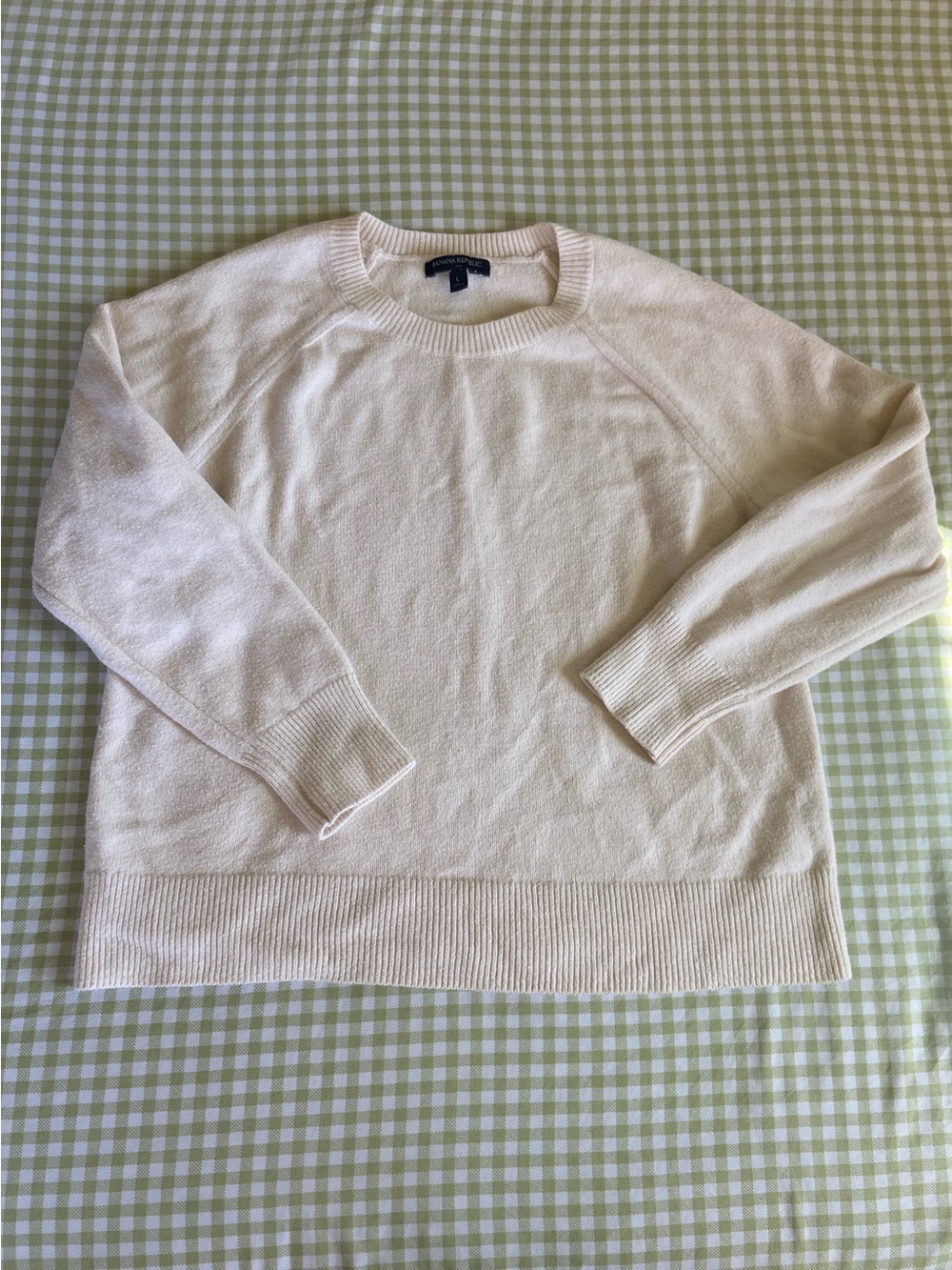 Banana Republic Women's Crewneck Sweater in Ivory